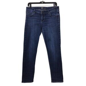 Kut from the Kloth Jeans Women’s 8 Blue Katy Boyfriend Straight Leg Skinny Denim
